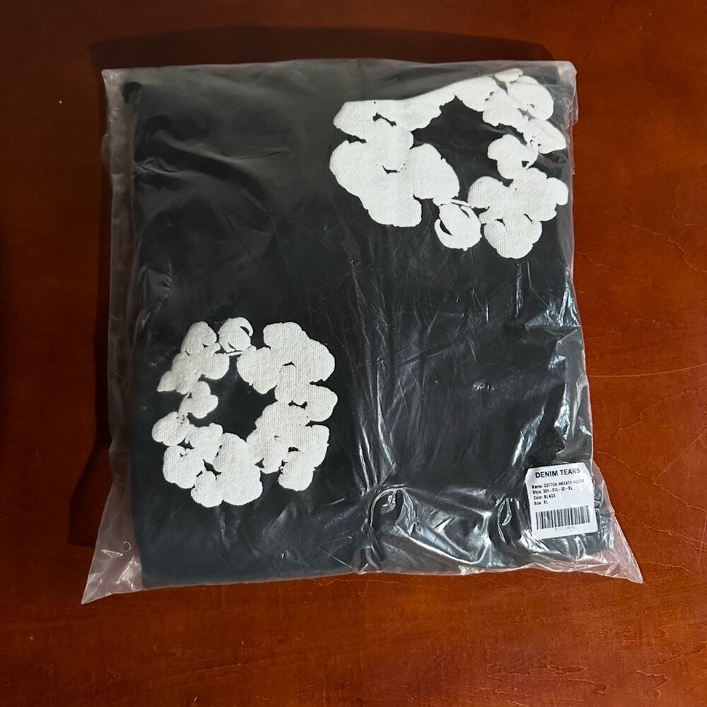 Denim Tears Black Hoodie XL